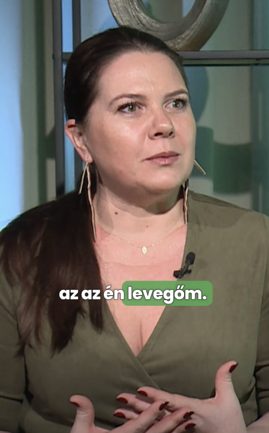 „Ez az én levegőm!” Ágnes már hazaköltözött.